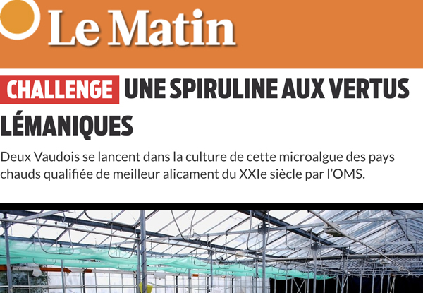 Article Le Matin Mai 2018