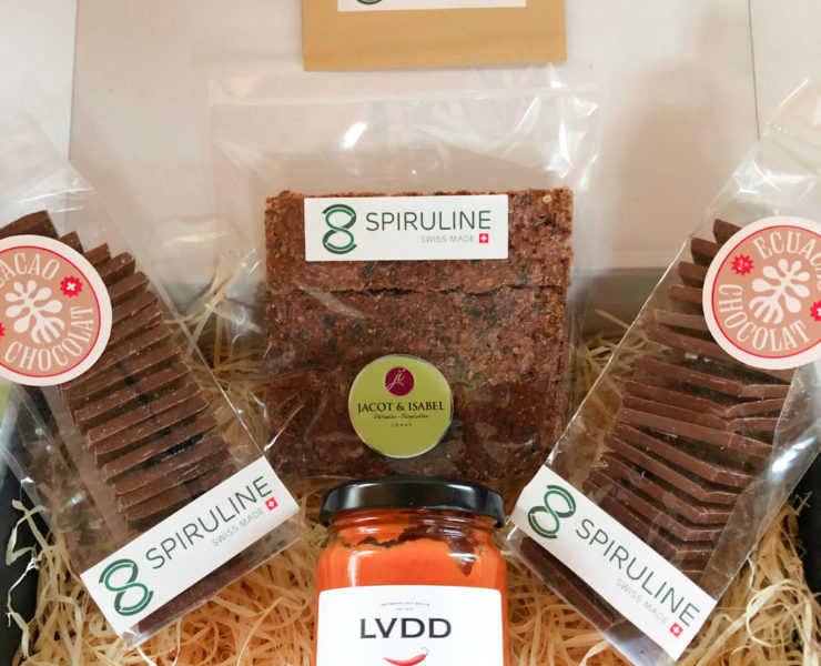 Spiruline Suisse en coffret cadeau de Noël