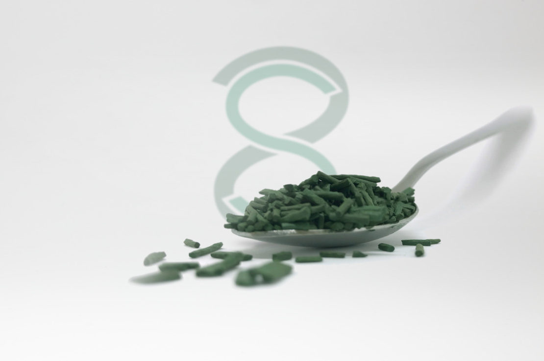 Spiruline en paillettes